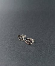 Load image into Gallery viewer, Sterling silver eye stud earrings

