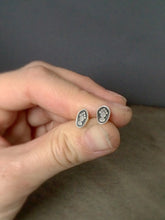 Load image into Gallery viewer, Funky Sterling silver studs
