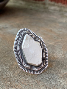 Reserved*  Tibetan quartz crystal ring