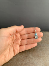 Load image into Gallery viewer, Larimar flower charm
