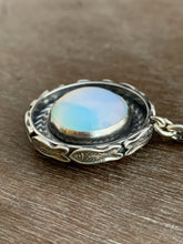Load image into Gallery viewer, Opalite glass fish pendant
