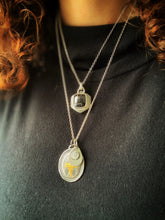 Load image into Gallery viewer, Hypersthene double sided pendant
