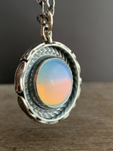 Load image into Gallery viewer, Opalite glass fish pendant

