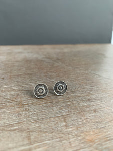 Nuts and bolts stud earrings