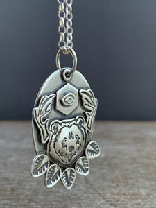 Sterling Silver Large Charm