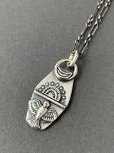 Load image into Gallery viewer, Sterling silver bird pendant
