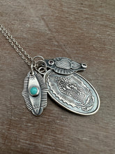 Load image into Gallery viewer, Our Lady of Guadalupe Turquoise charm set
