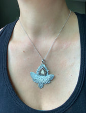 Load image into Gallery viewer, Melody Stone Moth Pendant

