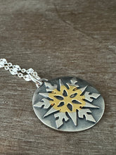 Load image into Gallery viewer, Single Snowflake Pendant
