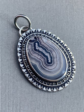 Load image into Gallery viewer, Crazy lace agate medallion
