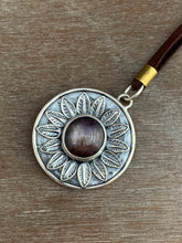 Load image into Gallery viewer, Ruby double sided medallion
