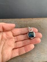 Load image into Gallery viewer, Labradorite double sided pendant
