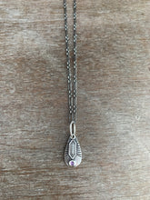 Load image into Gallery viewer, Amethyst and crystal charm necklace
