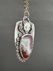 agate lion jewelry