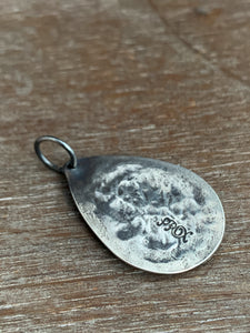 Small keum boo gold and silver pendant #2