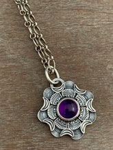 Load image into Gallery viewer, Amethyst medallion
