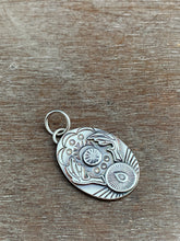 Load image into Gallery viewer, Sterling silver Antler pendant
