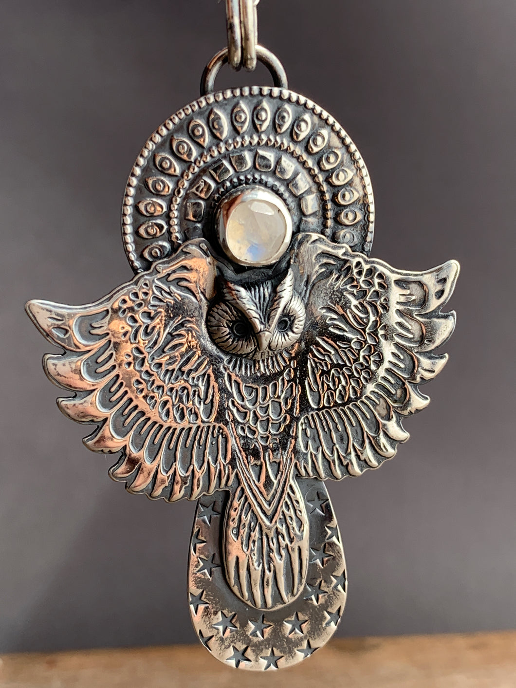 Moonstone owl
