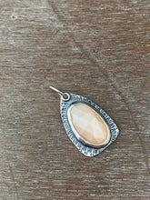 Load image into Gallery viewer, Peach moonstone charm
