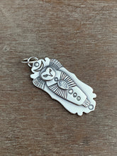 Load image into Gallery viewer, Sterling silver Owl pendant
