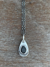 Load image into Gallery viewer, Trilobite fossil charm necklace
