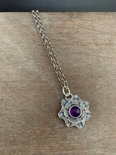 Load image into Gallery viewer, Amethyst medallion
