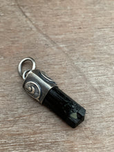 Load image into Gallery viewer, Black Ice Tourmaline Crystal necklace
