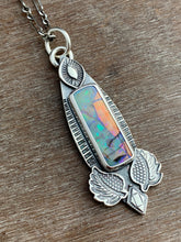 Load image into Gallery viewer, Synthetic opal charm
