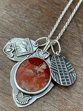 Load image into Gallery viewer, Red horn coral and lion charm collection
