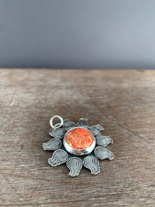 Ceramic Sun Medallion