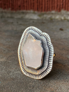 Reserved*  Tibetan quartz crystal ring