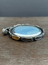 Load image into Gallery viewer, Leland blue fish parable pendant
