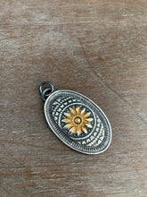 Load image into Gallery viewer, Large keum boo gold and silver medallion #2
