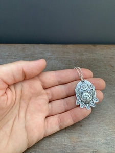Sterling Silver Large Charm