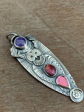 Load image into Gallery viewer, Tanzanite Owl Pendant
