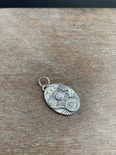 Load image into Gallery viewer, Sterling silver Antler pendant
