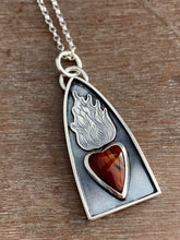 Load image into Gallery viewer, Rosarita sacred heart pendant #2
