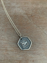 Load image into Gallery viewer, Sterling silver lion pendant
