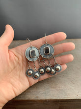 Load image into Gallery viewer, Montana agate jingle earrings
