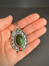 Load image into Gallery viewer, Vesuvianite pendant
