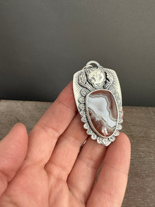 mountain lion pendant made by proxartist