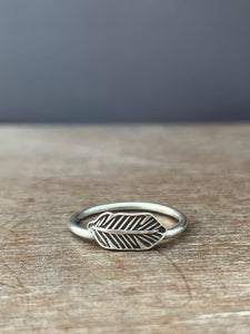 Feather ring size 8