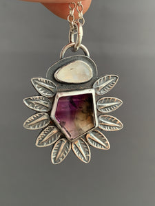 Melody Stone and Moonstone Pendant
