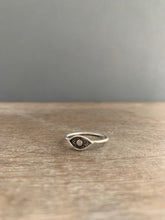 Load image into Gallery viewer, Unique Eye stacking ring
