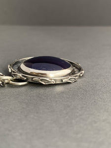 Leland blue narwhal pendant