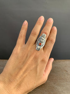 Size 9 owl ring