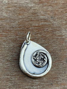 Fern sprout pendant