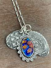 Load image into Gallery viewer, Our Lady of Guadalupe and millefiori charm set
