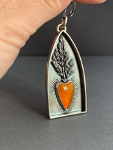 Load image into Gallery viewer, Rosarita sacred heart pendant
