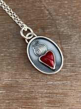 Load image into Gallery viewer, Rosarita Sacred Heart Pendant
